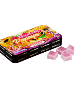 RASPBERRY PAPAYA INFUSED GUMMIES